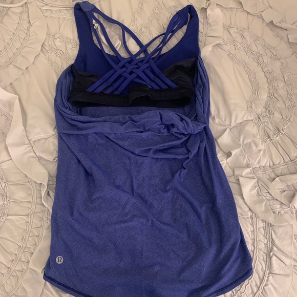 Lululemon Tank Top with Built-in Sports Bra - Picture 2 of 2